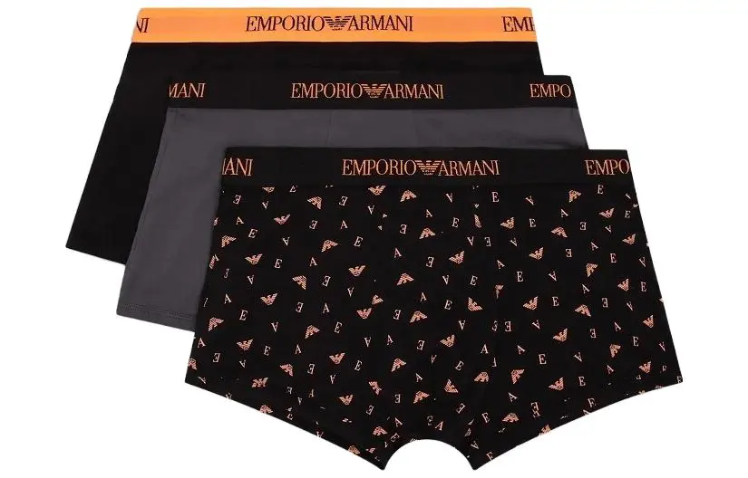 EMPORIO ARMANI Boxer Briefs Men's 3 Pack