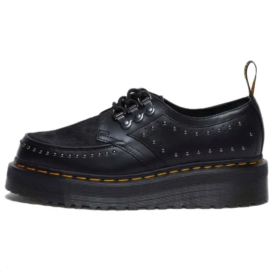 Dr.Martens Casual Shoes Unisex Low-Top Black