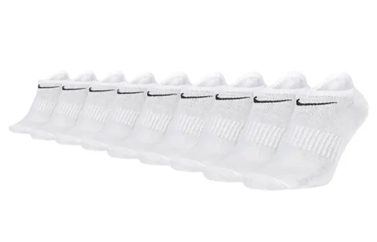 Nike Everyday Lightweight Ankle Socks Unisex Combo Set White