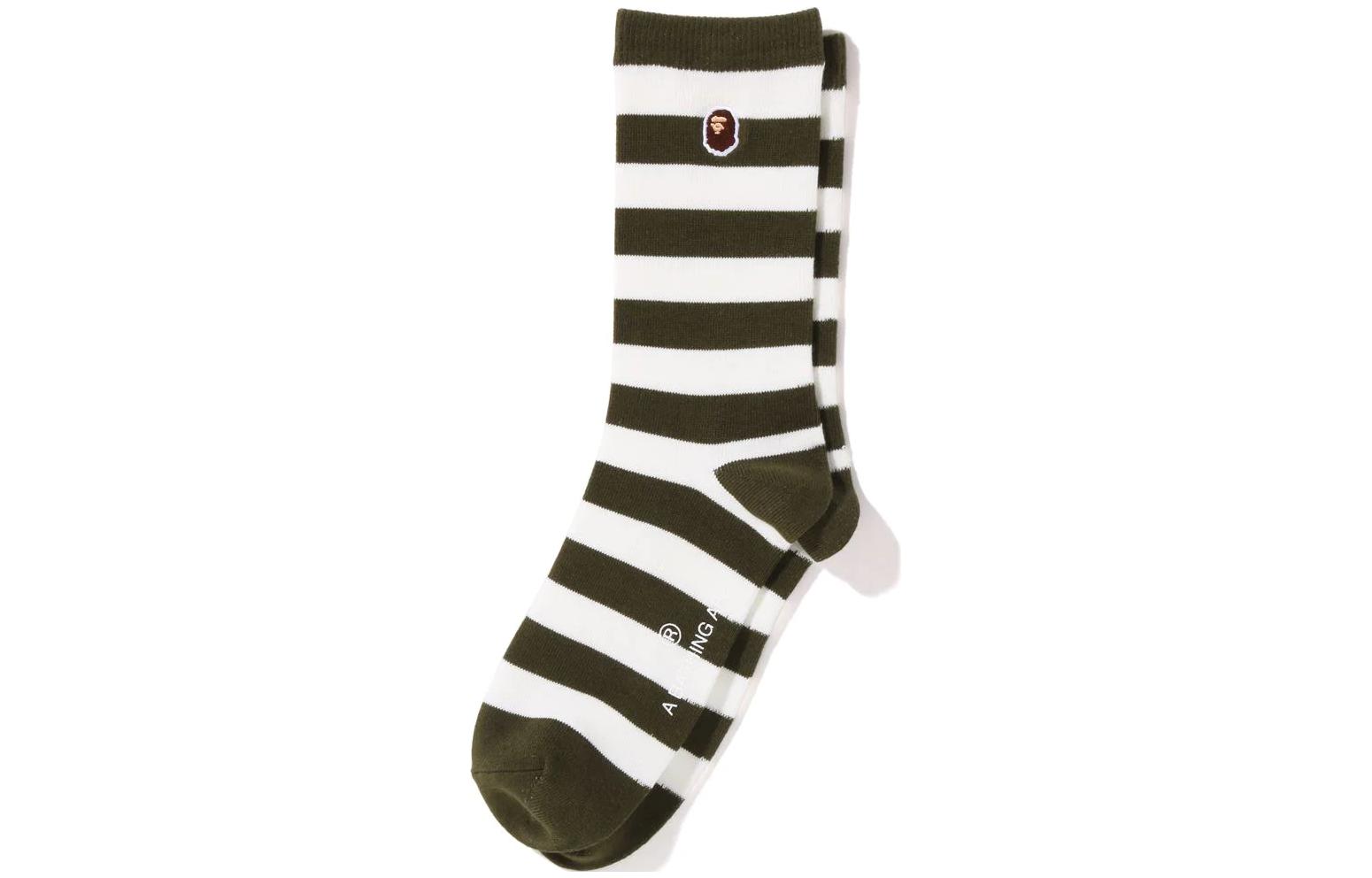A BATHING APE Men’s Knee High Socks