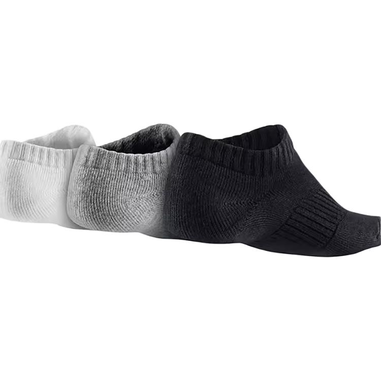 Nike Ankle Socks Unisex 3 Pack White/Gray/Black