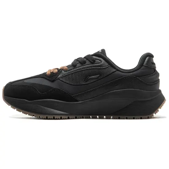 LiNing Load Capacity 2.0 Non slip Lightweight Low Top Casual Shoes Women's Black