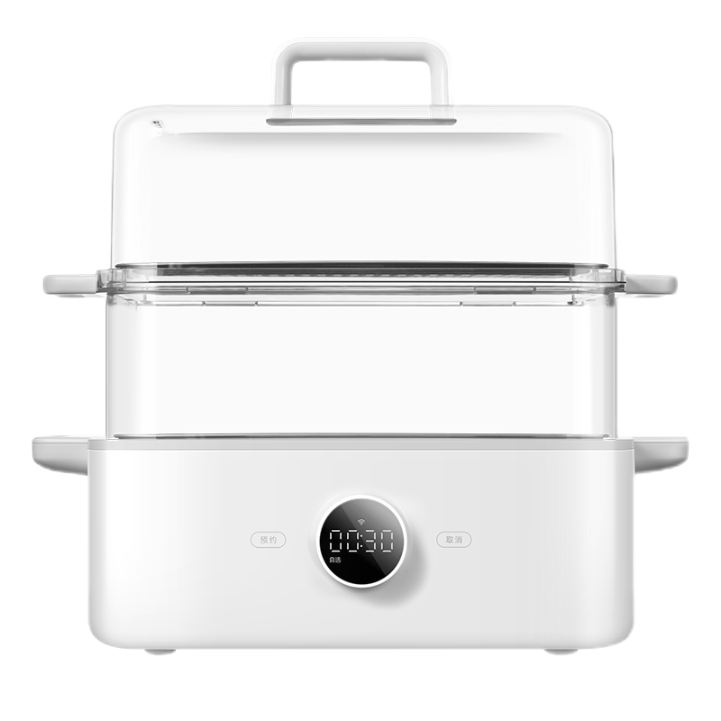 Xiaomi Mijia Smart Electric Steamer 12L Electric Steamer Anti-odor design 24H long-term reservation No need to open the lid when adding water Water shortage safety tips MES01