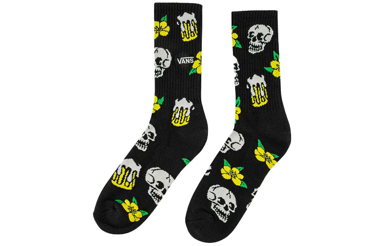 Vans Crew Socks Unisex 1 Pack Black