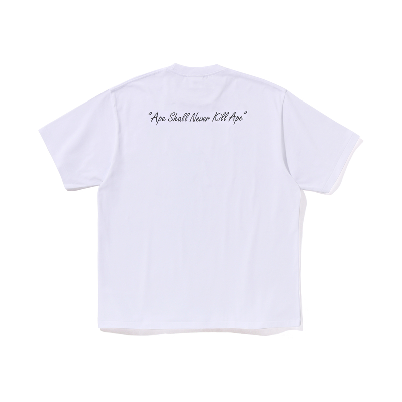 Мужская футболка A BATHING APE SS24 (черная) — фото 6