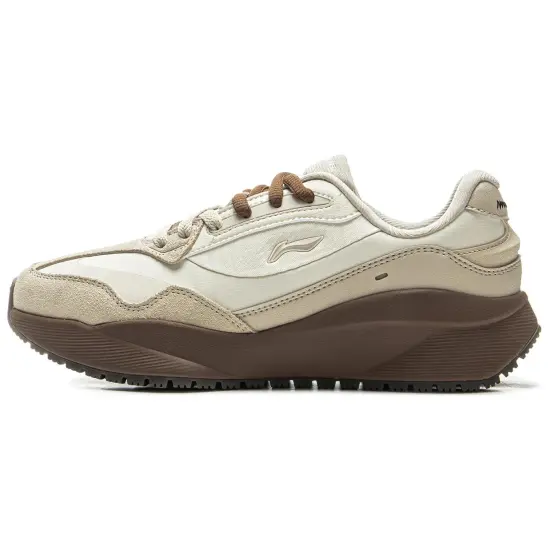 LINING Load Capacity 2.0 Casual Shoes Women's Low-Top Ecru/Oat Gray
