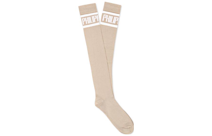 PHILIPP PLEIN Knee High Socks Women’s 1 Pack Apricot