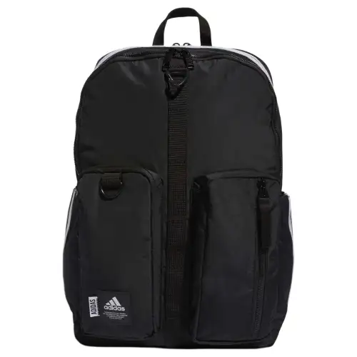 Adidas Iconic 3 Stripes Backpack Black/White