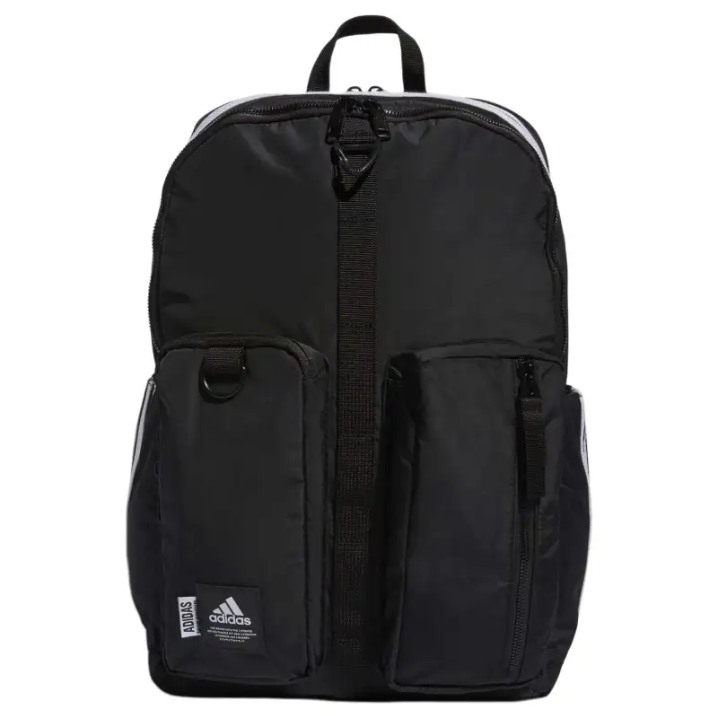 Adidas Iconic 3 Stripes Backpack Black/White