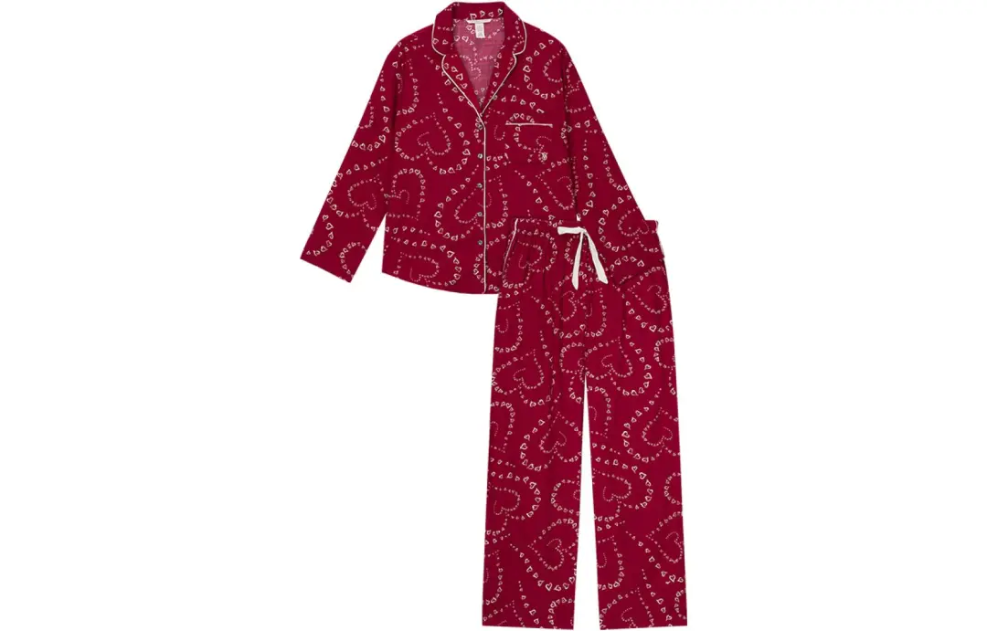 Victoria's Secret Pajama Set Women's Red