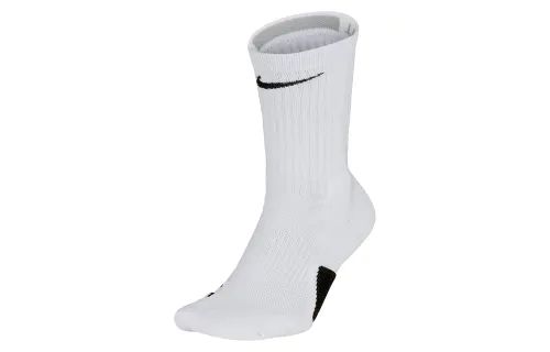 Nike Sports contrasting colors comfortable and versatile basketball socks Universal Men and Women White Couple style