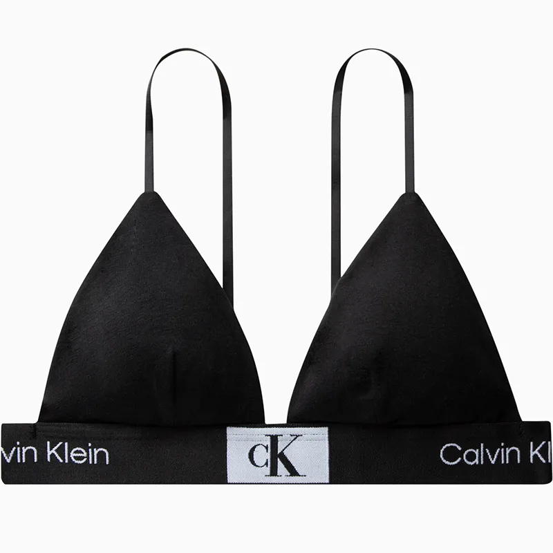 CALVIN KLEIN Bra Women's Space Black