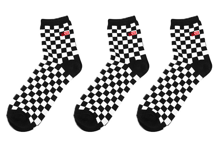 Vans Crew Socks Men’s Combo Set Black White