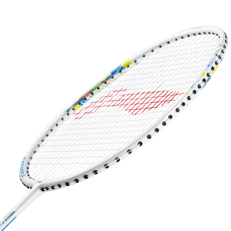 Li Ning Thunder KIDS Carbon Aluminum Badminton Rackets Offensive Type Heavy Head, Stiff Shaft Entry level 555mm
