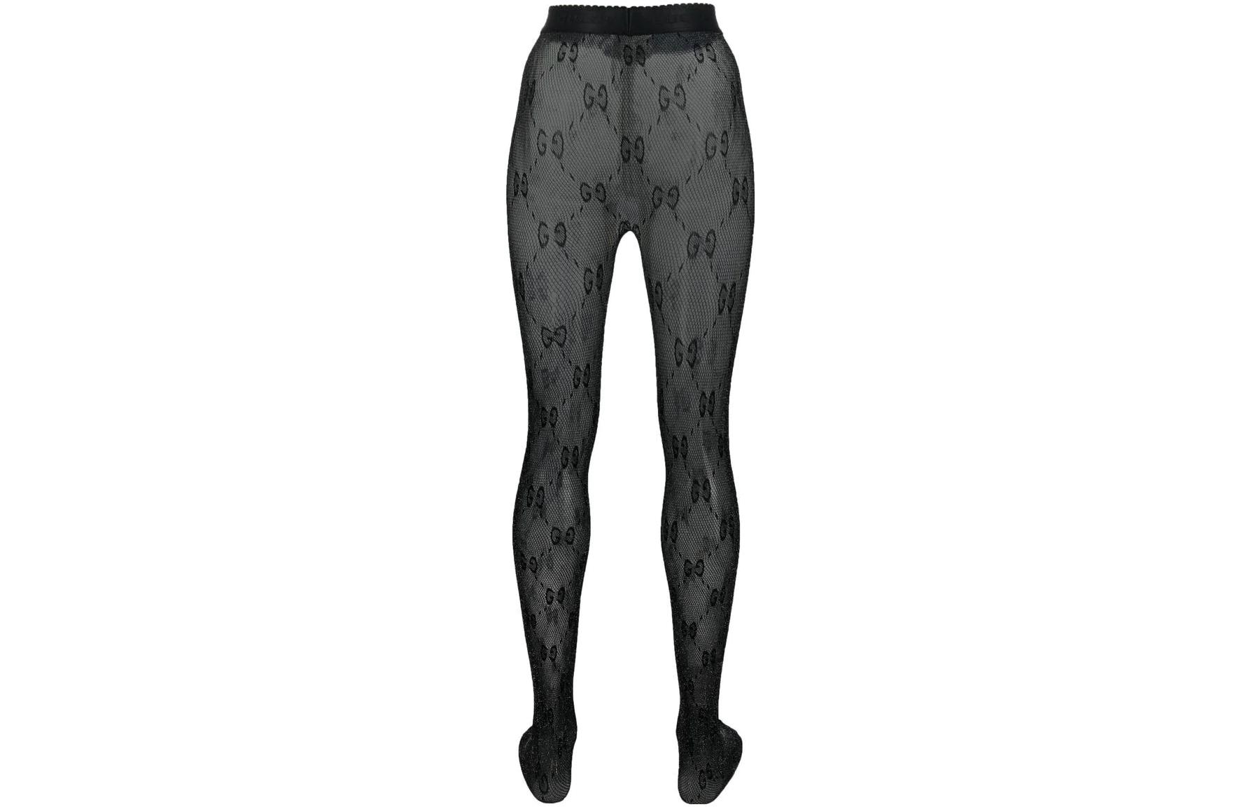 GUCCI Gg Monogram Knit Tights