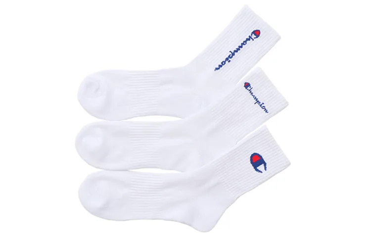 Champion Crew Socks Japan Version Unisex Multi Specification
