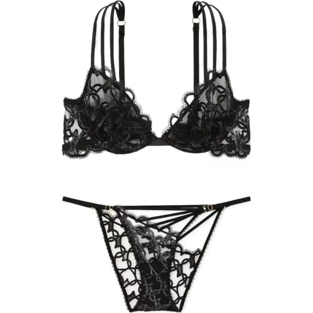 Victoria's Secret Underwear Set Women's Black