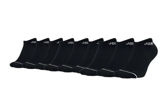 Jordan Sports Ankle Socks Unisex Combo Set Black