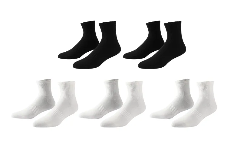 Primeet Basketball Socks Unisex 5 Pack