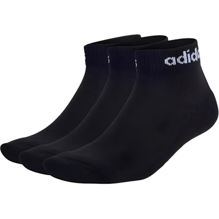 Adidas Neo Ankle Socks Unisex 3 Pack Black