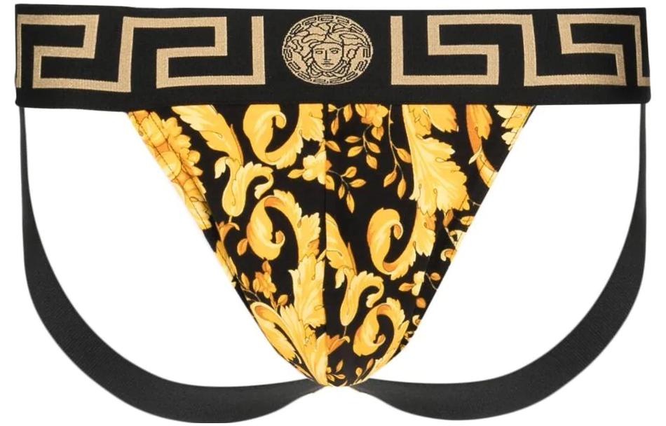 Мужское нижнее белье Versace (черное)