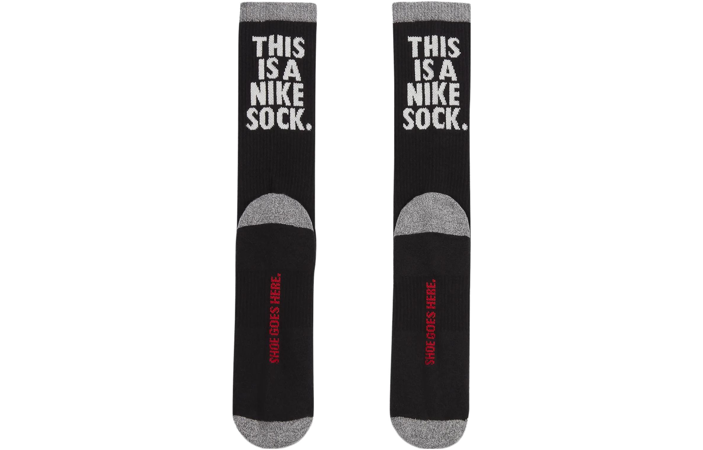 Nike Crew Socks Men’s 1 Pack Black