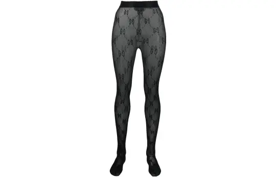 GUCCI Gg Monogram Knit Tights