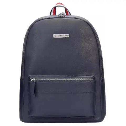 Tommy Hilfiger Artificial Leather Backpack Medium Men's Dark Marine Blue