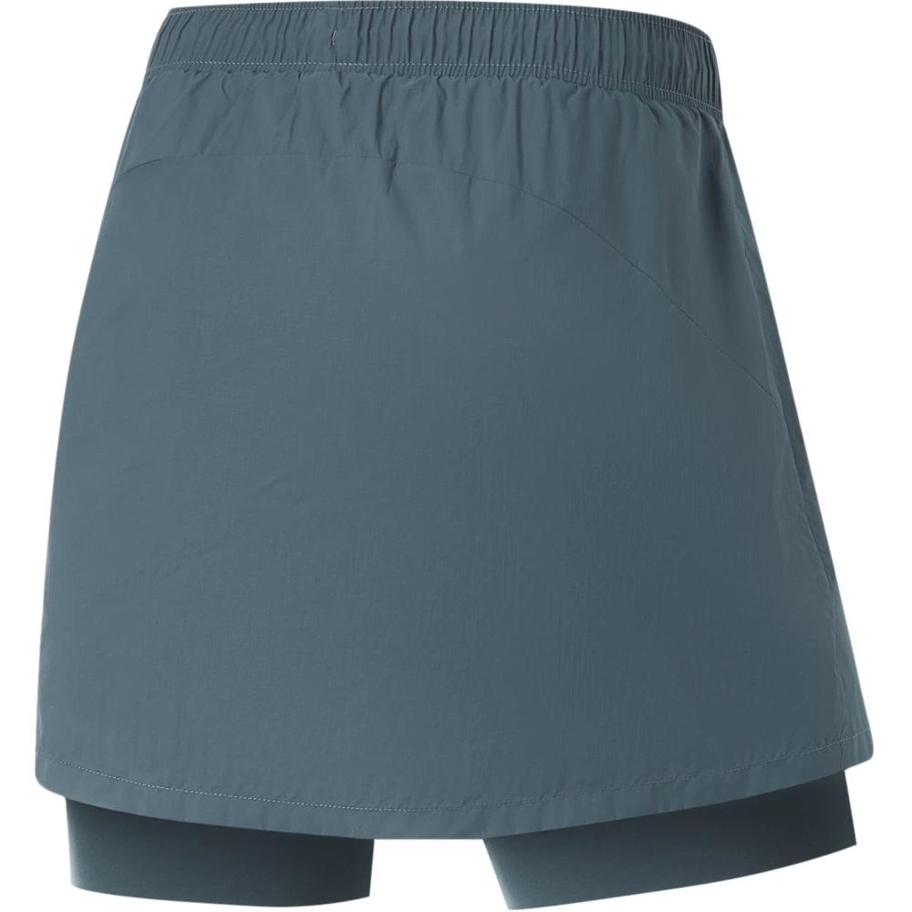 Li Ning Running Collection Sports Shorts Women’s Snail Dark Cyan
