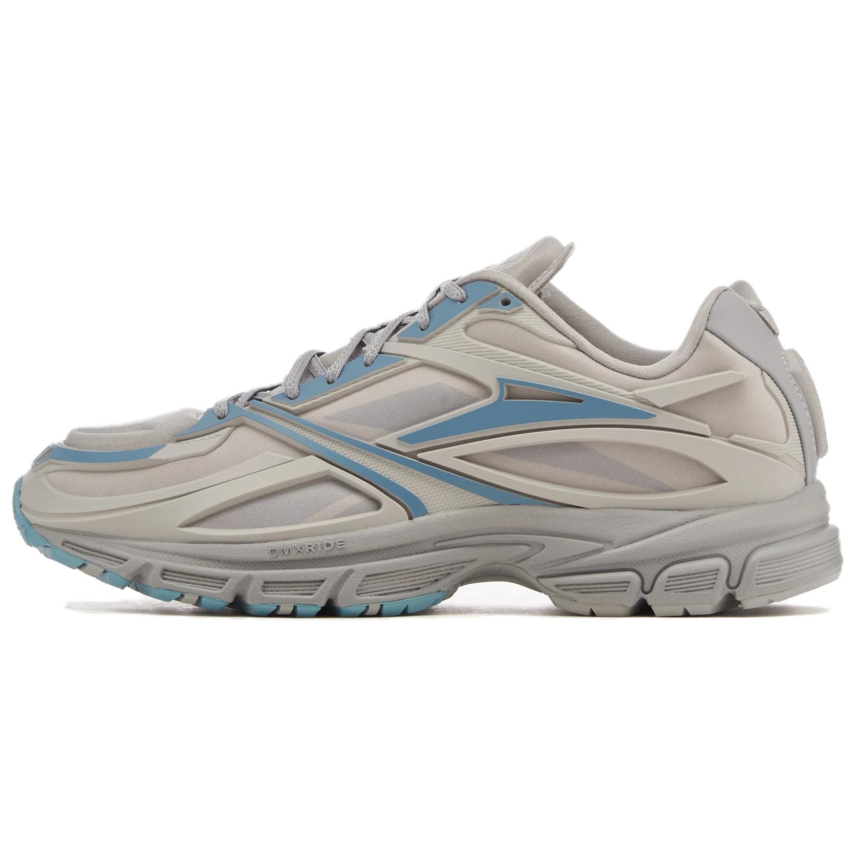 NGG x Reebok Premier Road MODERN comfortable and versatile low-top running shoes for men and women, gray blue