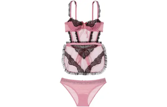 Victoria's Secret Underwear Set Women's Rose Purple