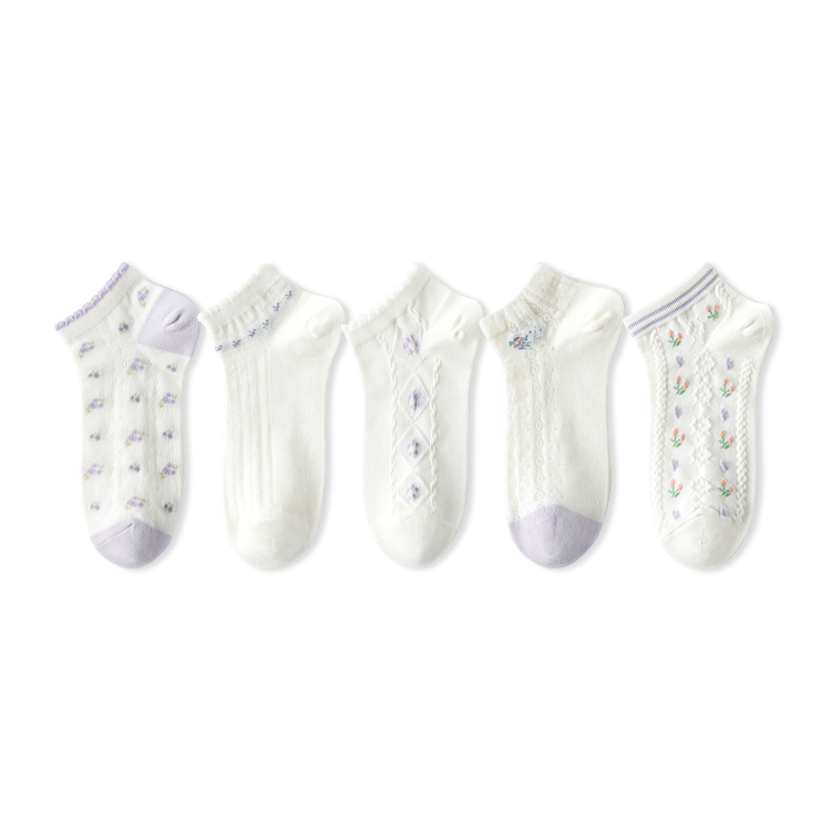Caramella No Show Socks Women’s 5 Pack