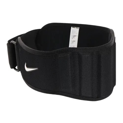 Nike Logo Design EVA Resin Belts Men's Black