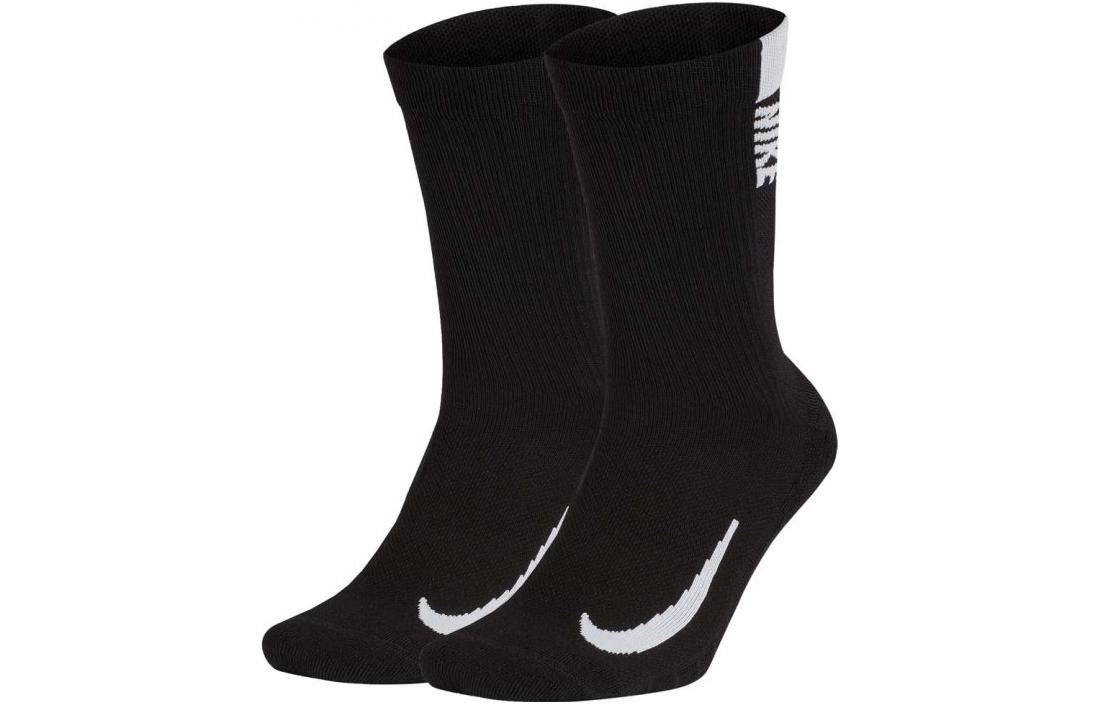 Nike Knee High Socks Unisex 2 Pack Black