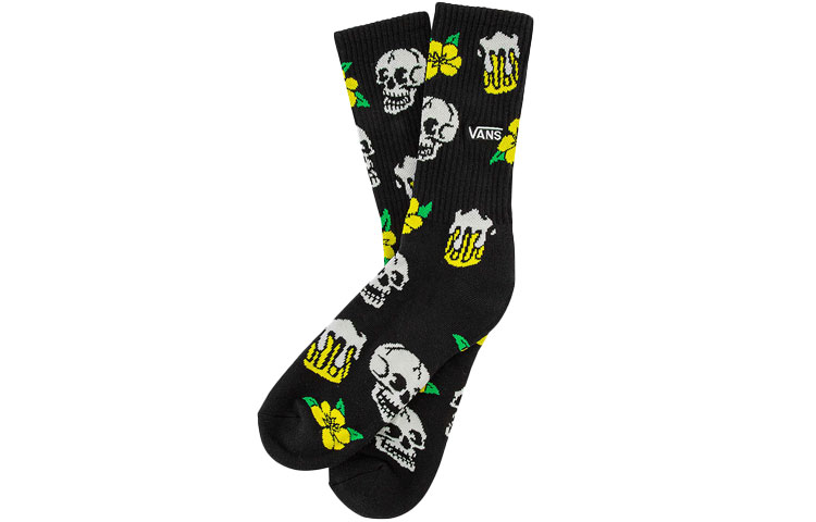 Vans Crew Socks Unisex 1 Pack Black