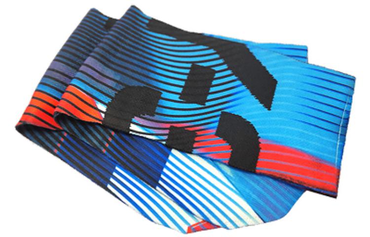 Y 3 Knee High Socks Unisex Red Blue