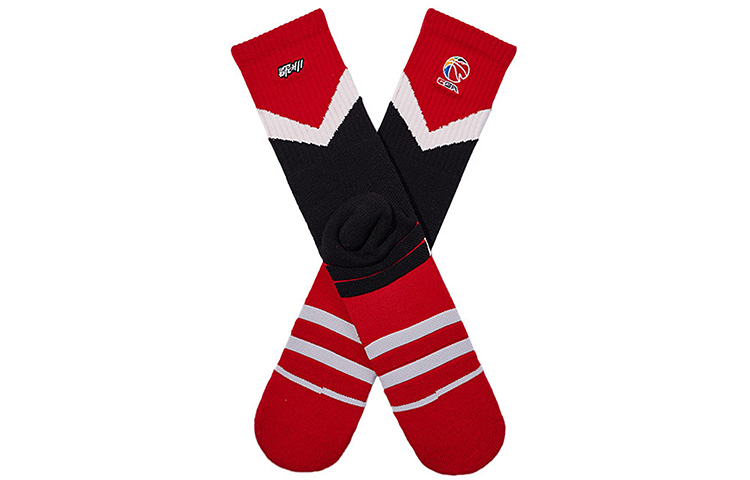 Li Ning Basketball Socks Men’s Combo Set Red Black
