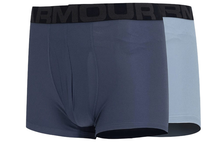 Мужские трусы Under Armour Tech 3in 2 Pack (серые)