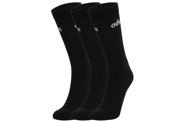 Носки adidas neo Hc Crew 3pp (черные)