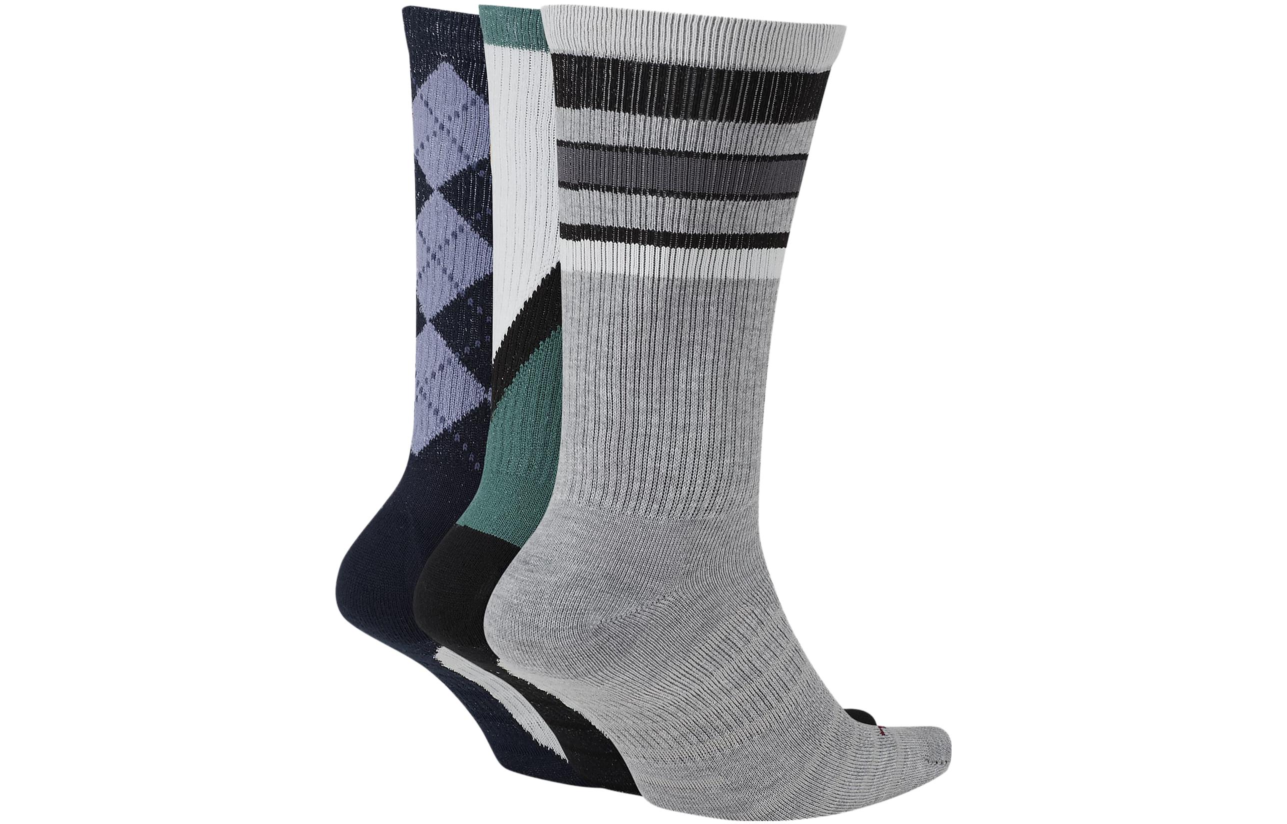 Nike Crew Socks Unisex 3 Pack Multicolor