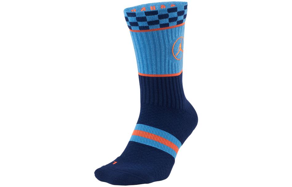 Мужские носки Jordan Logo (синие)