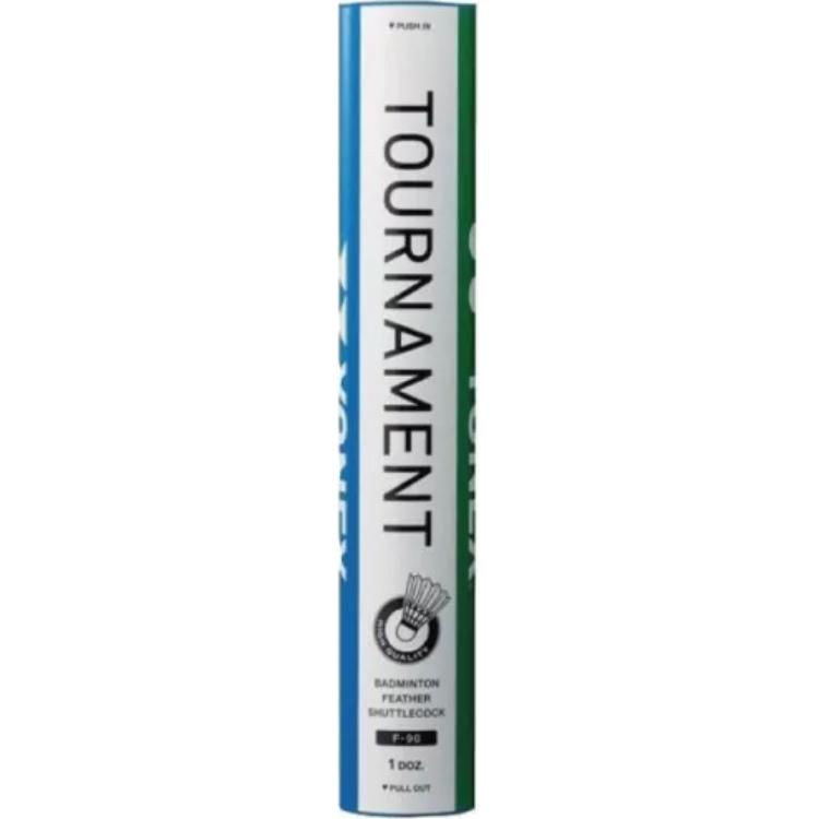 YONEX F 90 Goose Feather Shuttlecock 12 Pack Goose Feather All Round Goose Feather Match Ball Shuttlecocks