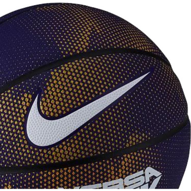 Nike Rubber Basketball Lakers Purple Size 7 Ball Training Unisex