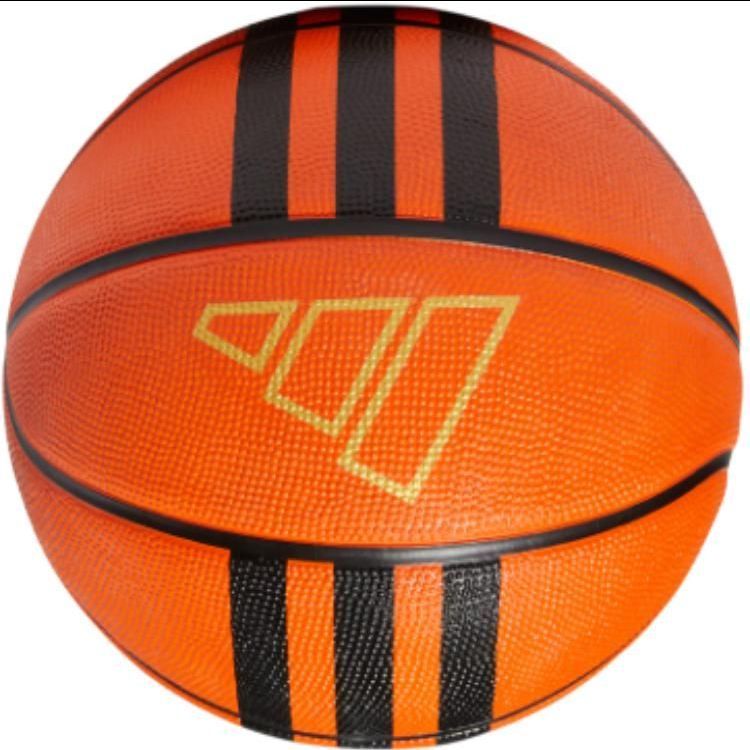 Adidas Rubber Basketball Black Gold Size 7 Training Unisex