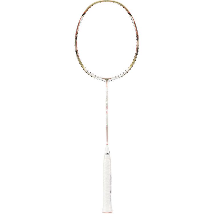 Li Ning Wind Powered 9000 Full Carbon Badminton Rackets Offensive Type Heavy Head, Stiff Shaft Professional Unisex 4U