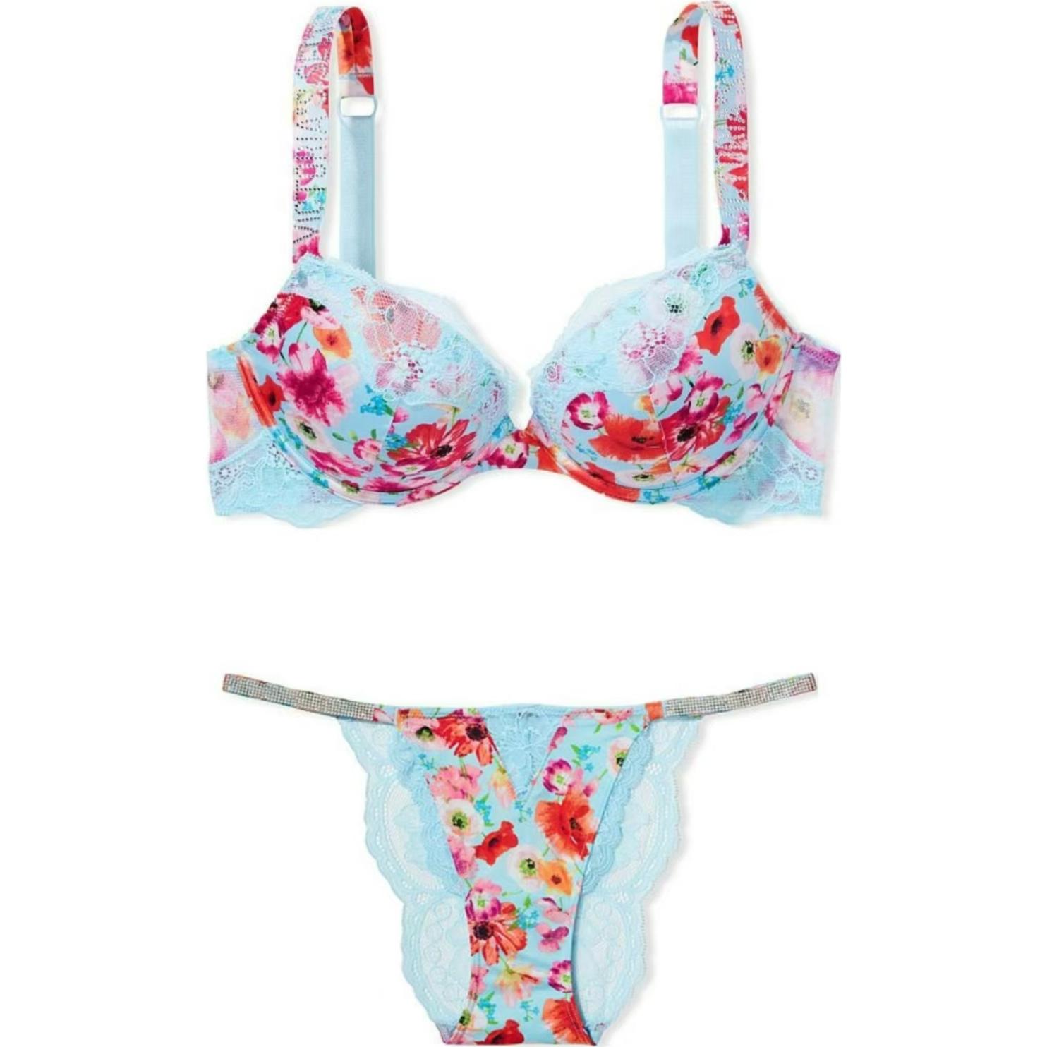 Женское нижнее белье Victoria's Secret (синее)