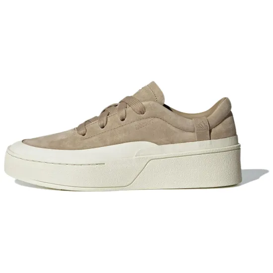 Adidas Labcourt Anti Slip Wear Resistant Low Top Skateboard Shoes Unisex Khaki