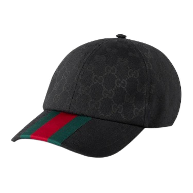 Кепка Gucci GG Canvas (черная)