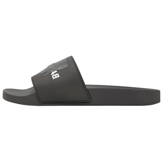 Balenciaga Slide Slippers Women's Dark Gray