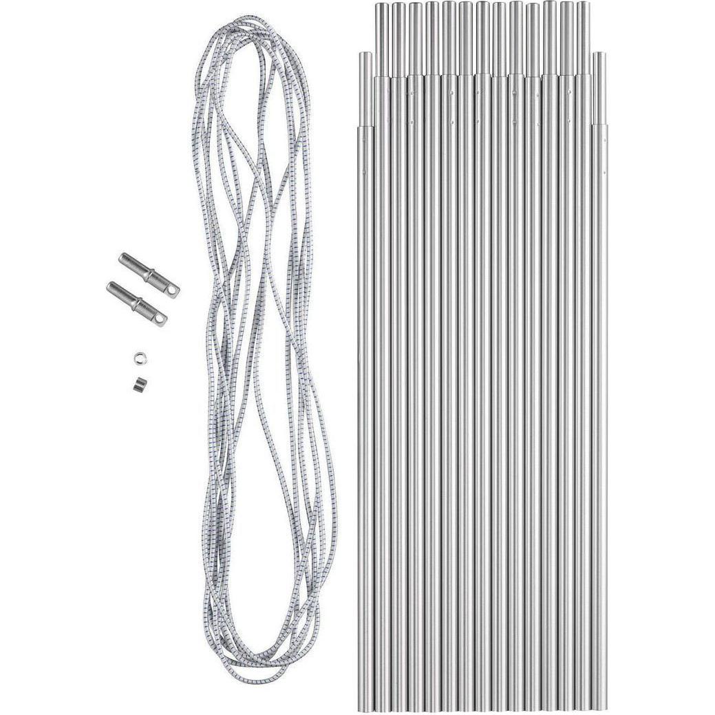 DECATHLON Tent Poles & Repair Tubes Aluminum Alloy Outdoor Unisex 14×32.5cm Durable